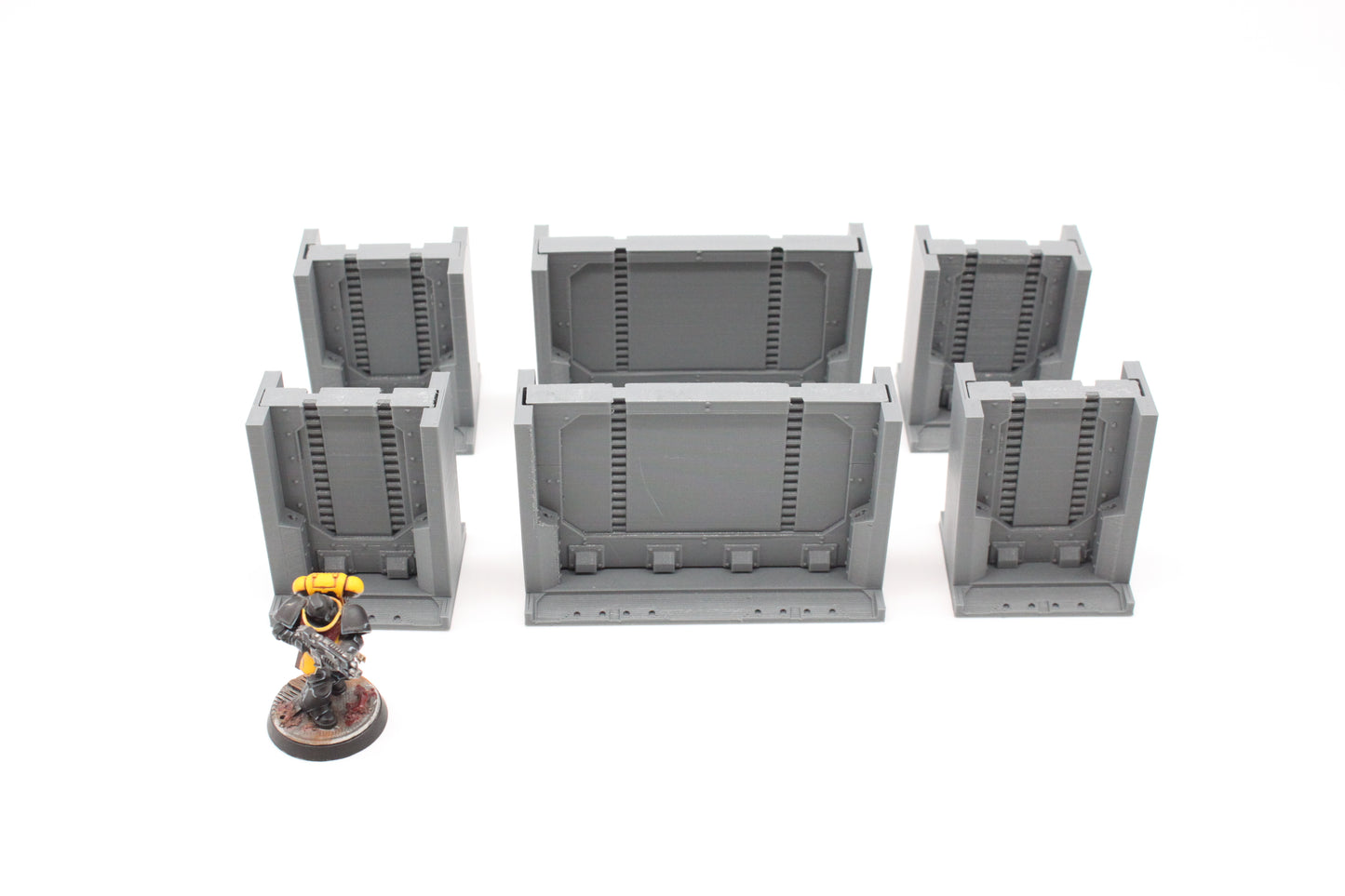 Bundle 2 of Industrial City Underbelly Fighting Sector Terrain