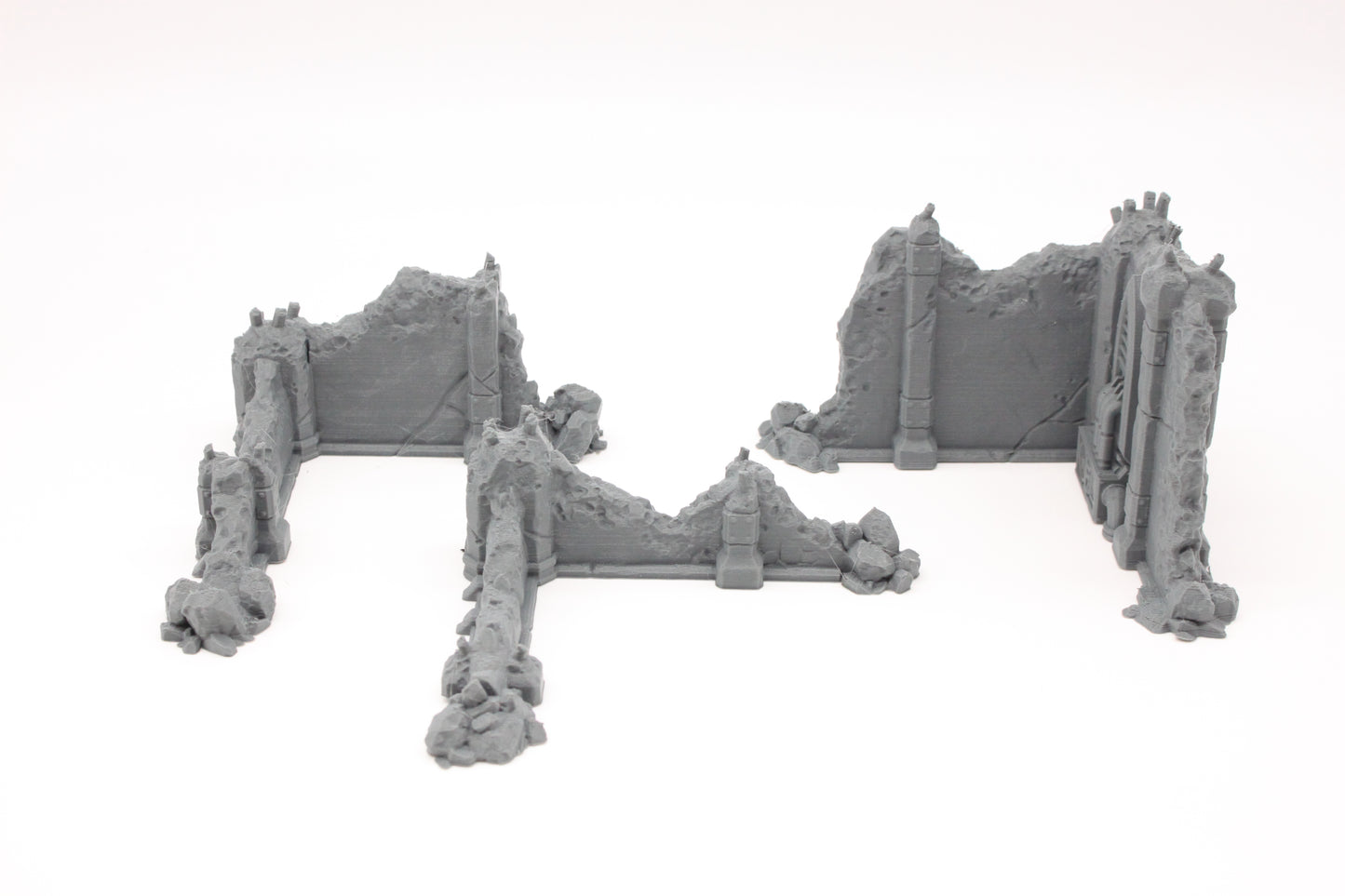 V2 Gothic Ruined Structures Scatter Terrain Walls