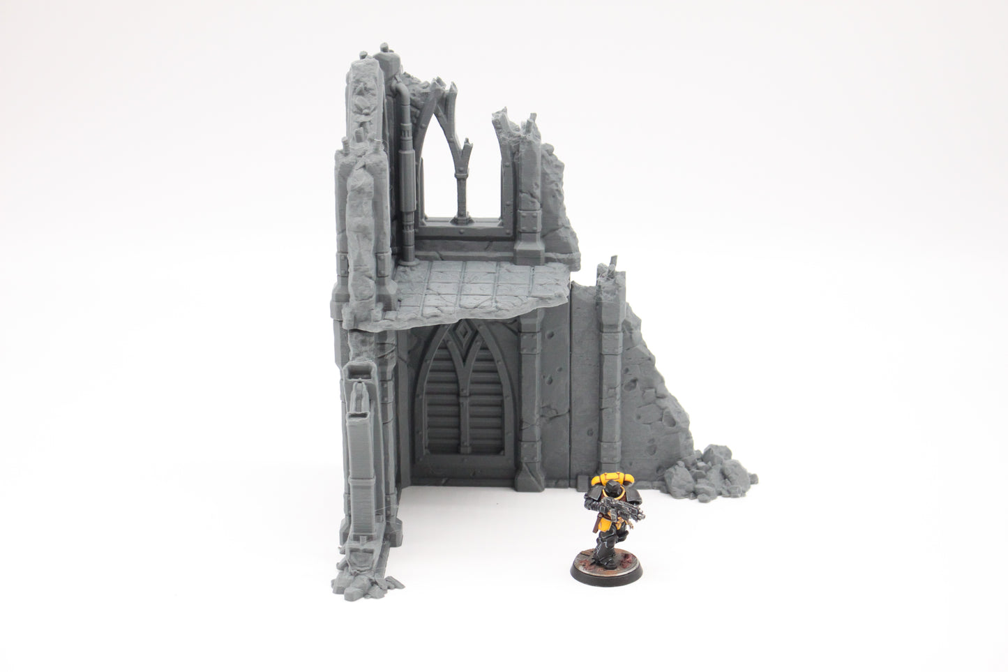 Bundle 3 of 3D Printed V2 Gothic Ruined Structures