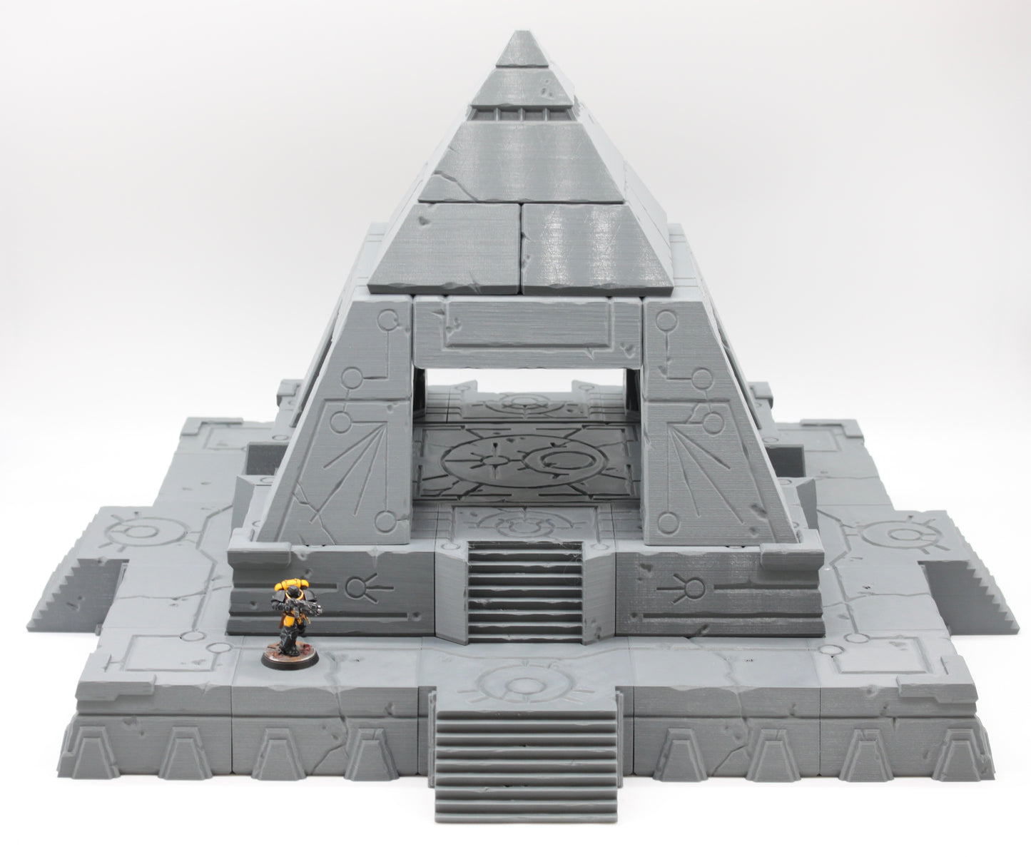 Massive 3D Printed Xenos Alien Tombworld Temple 1