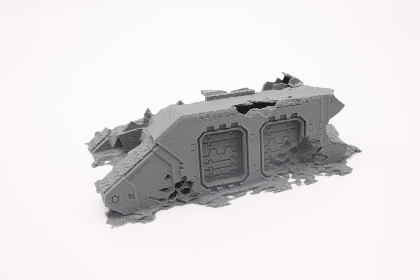 Destroyed Large Battlefield Tank