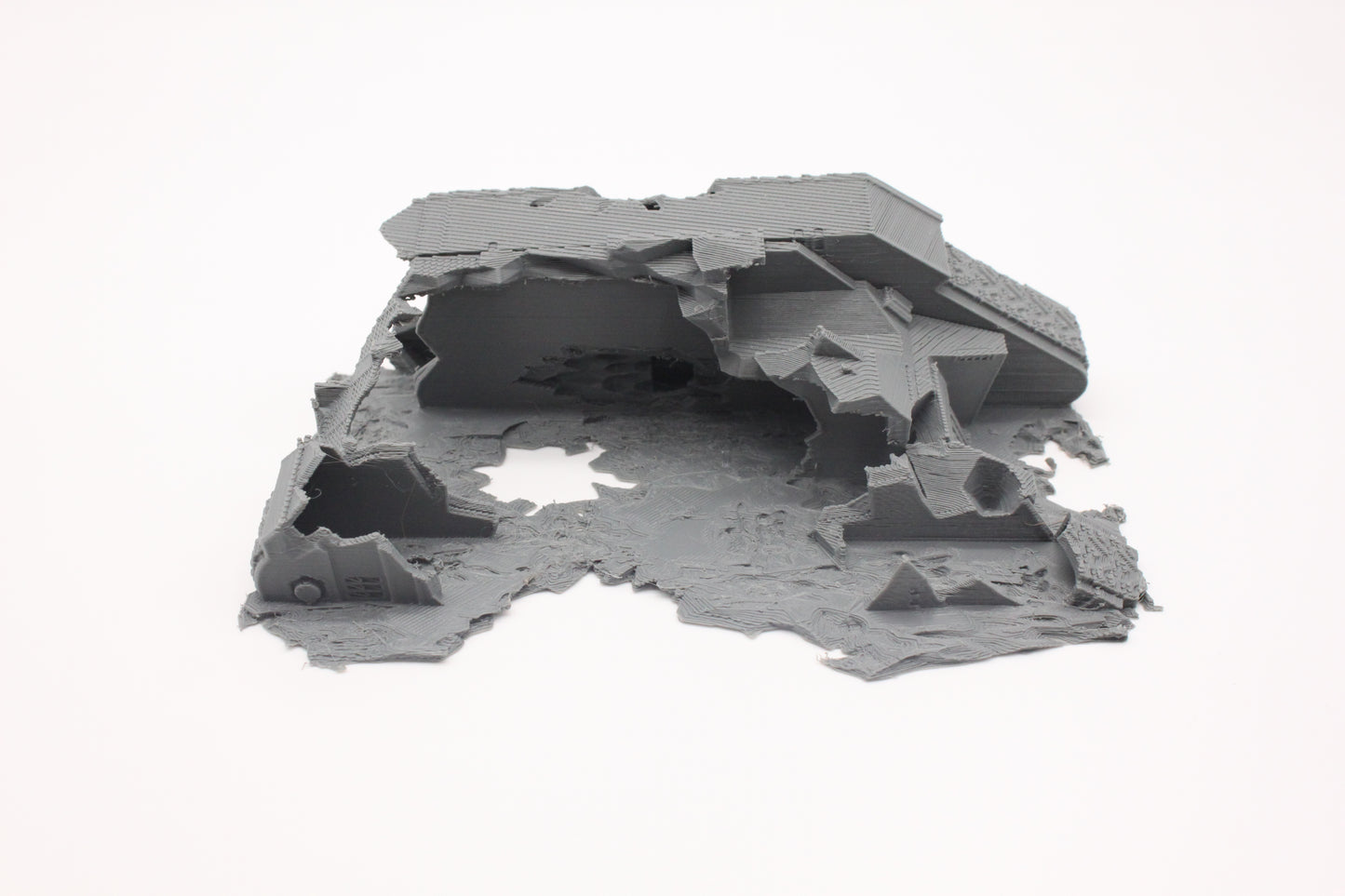 Destroyed Large Battlefield Tank