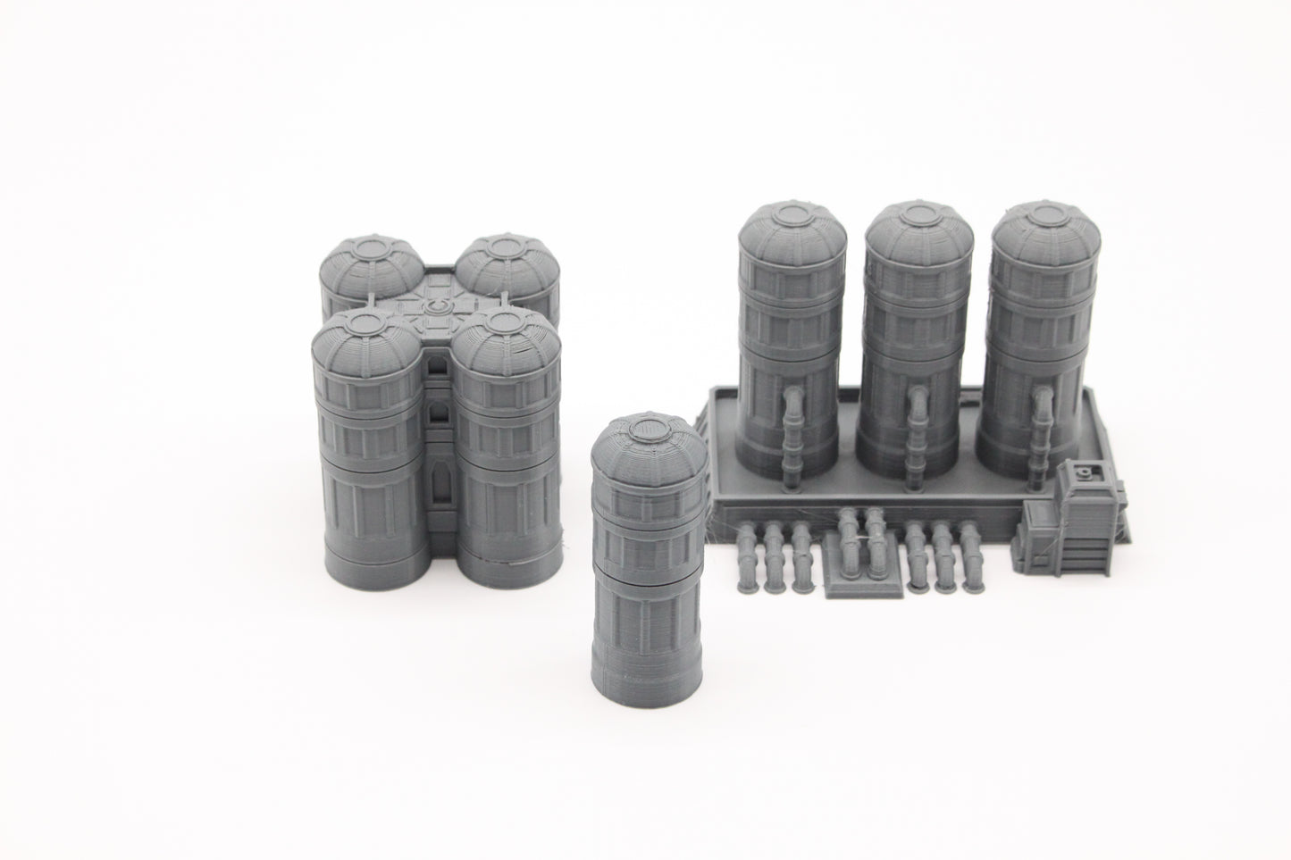 Bundle of Titanicus Scale Industrial Silos