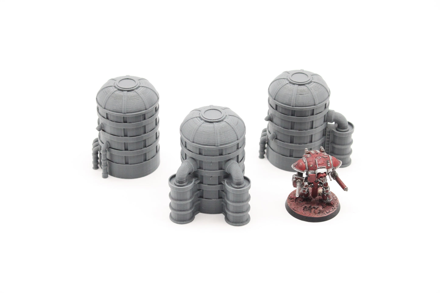 Bundle of Titanicus Scale Industrial Silos