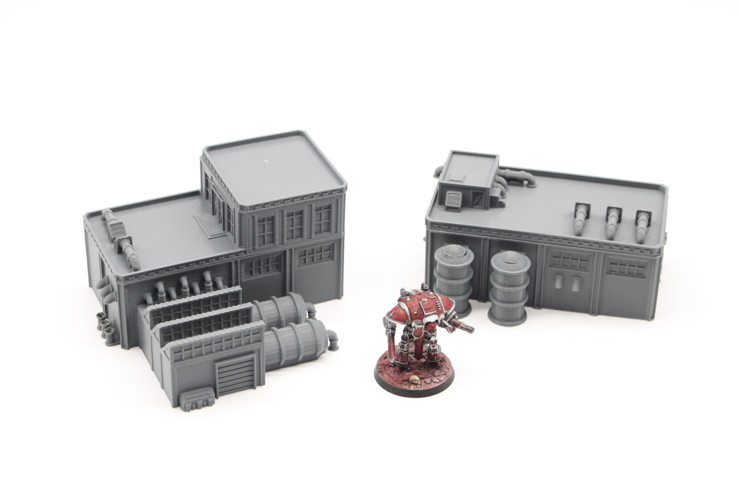 Bundle of Titanicus Scale Industrial Buildings