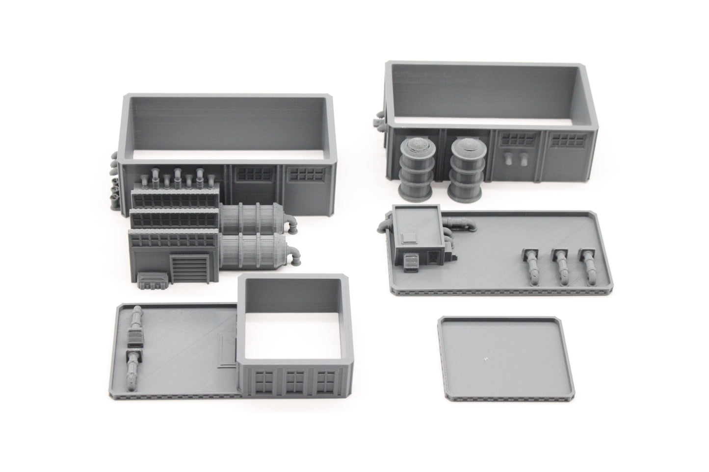 Bundle of Titanicus Scale Industrial Buildings