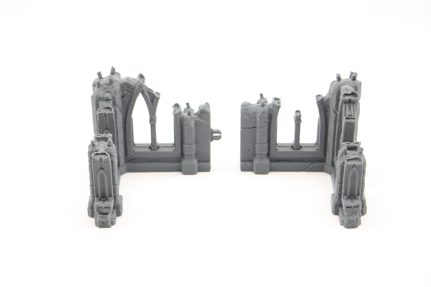 Bundle 1 of 3D Printed V2 Gothic Ruined Structures