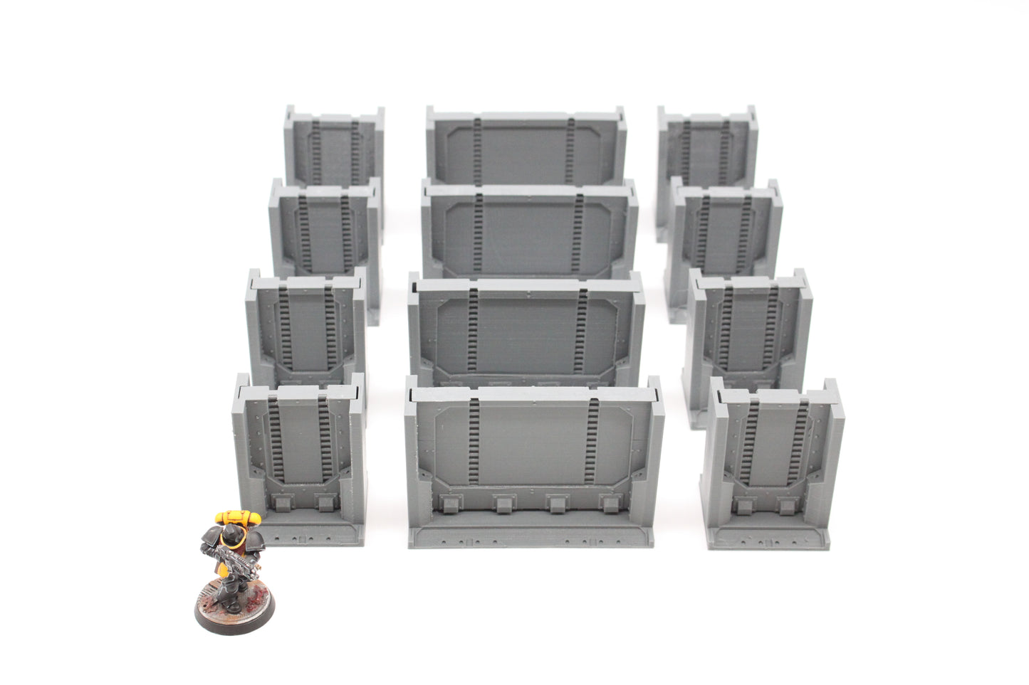 Bundle 3 of Industrial City Underbelly Fighting Sector Terrain