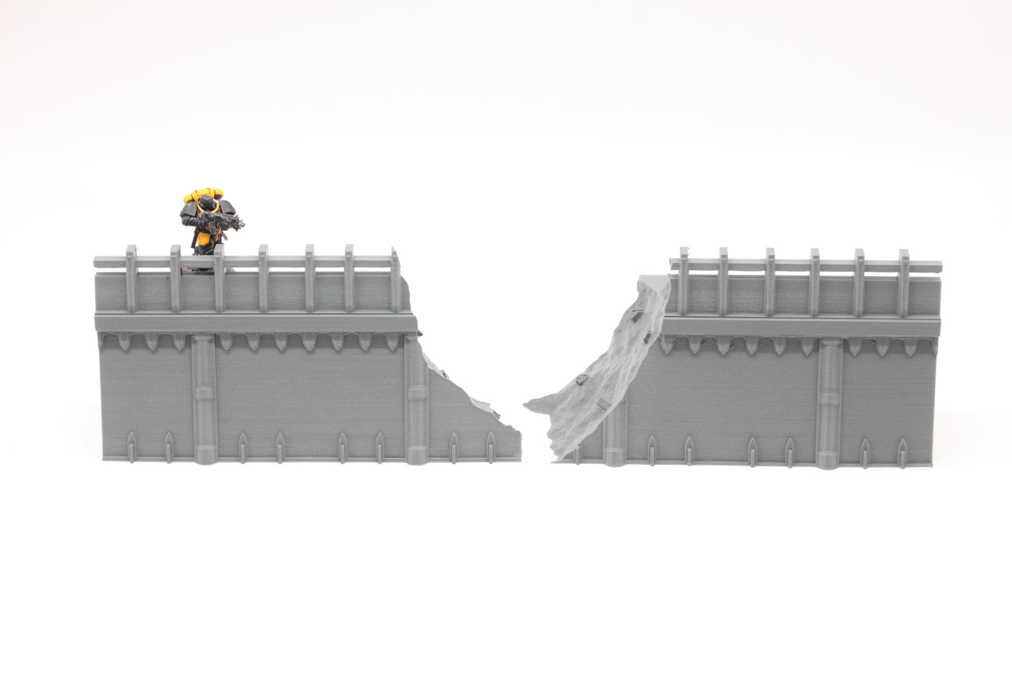 Imperial Fortress Destroyed Walls Expansion Set