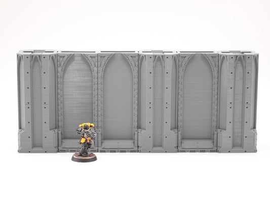 City Underbelly Fighting Sector Terrain Expansion Pack - Double Height Walls