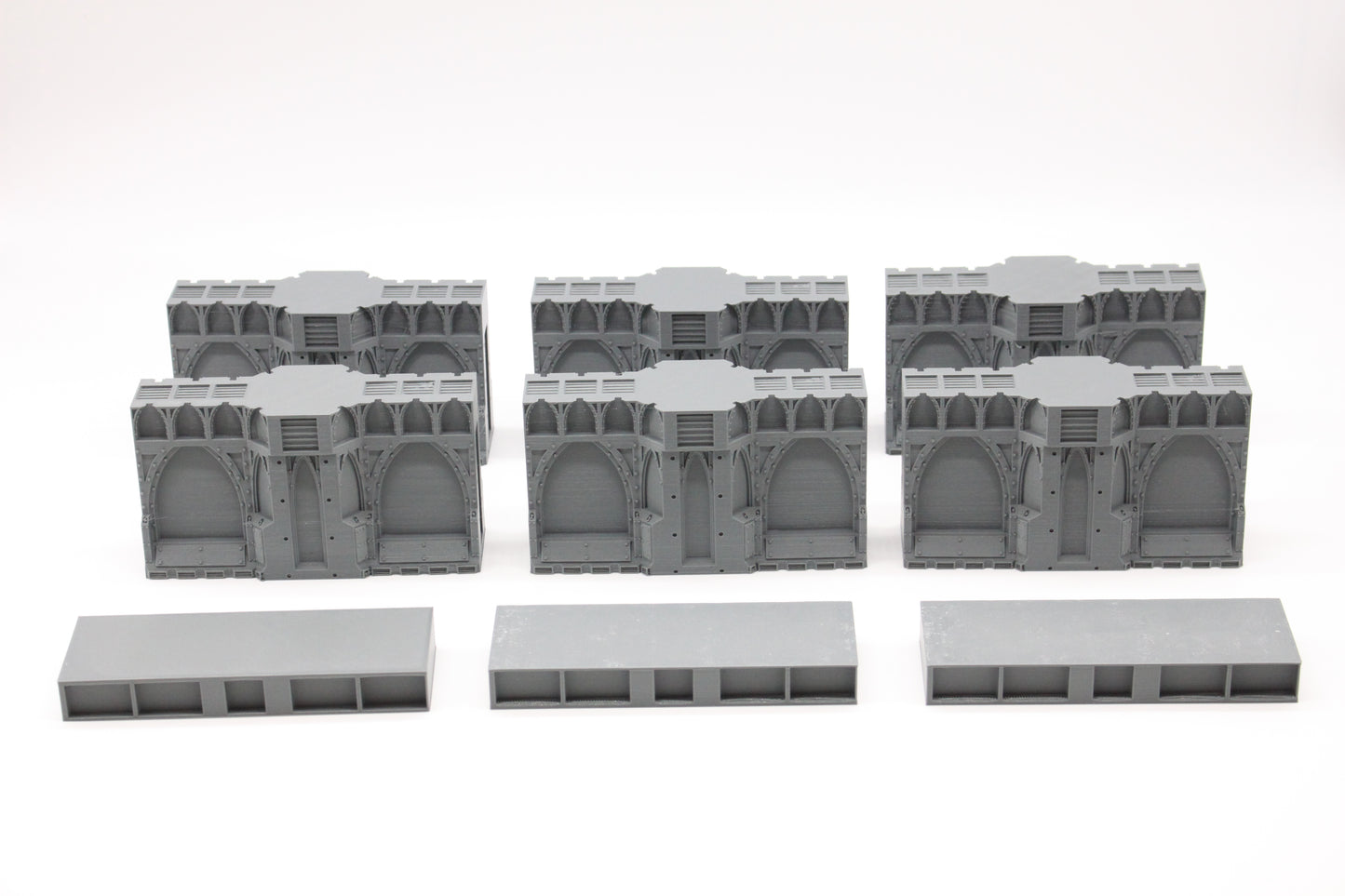 City Underbelly Fighting Sector Terrain Expansion Pack - Detailed Double Wall