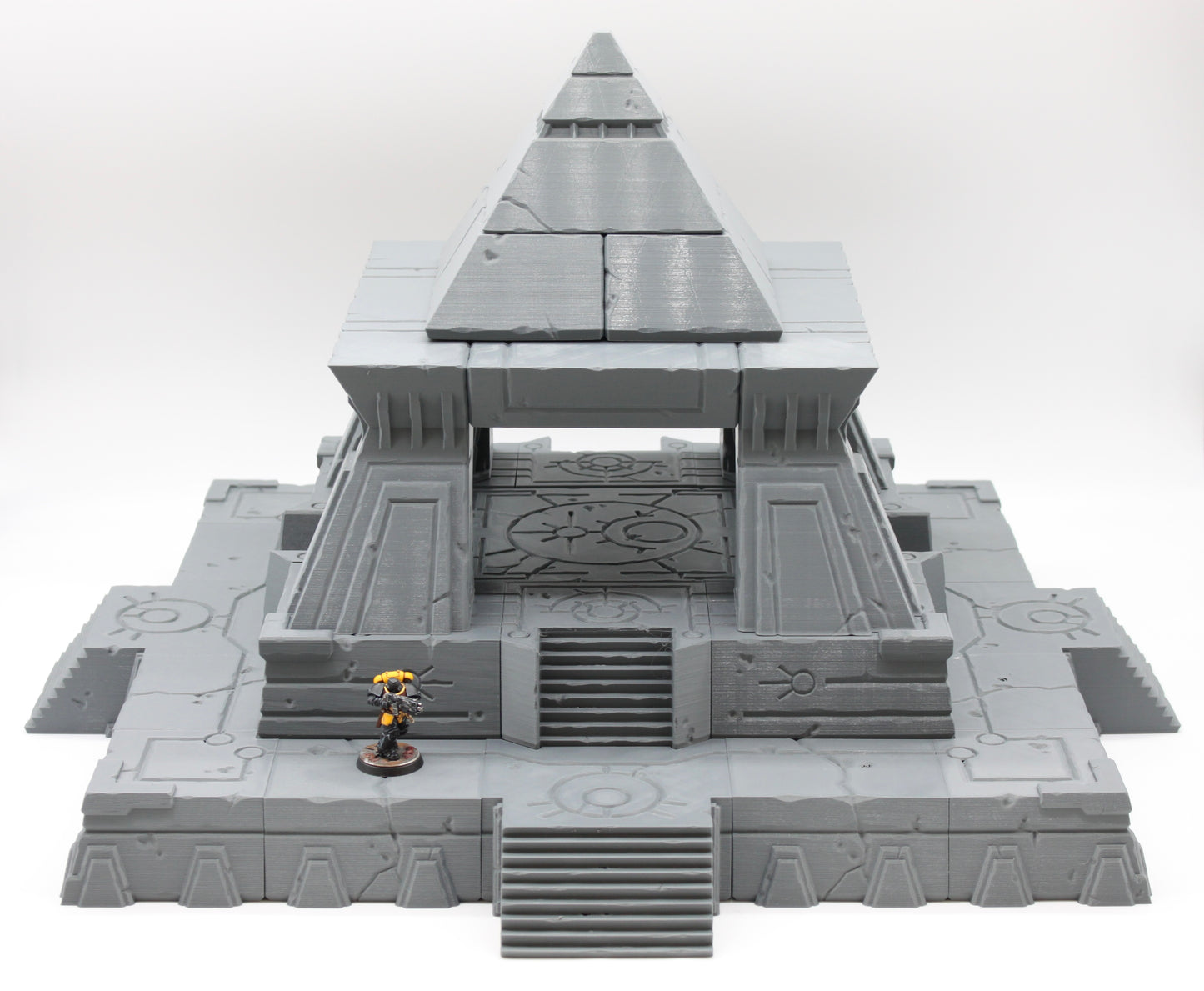 Massive 3D Printed Xenos Alien Tombworld Temple 1