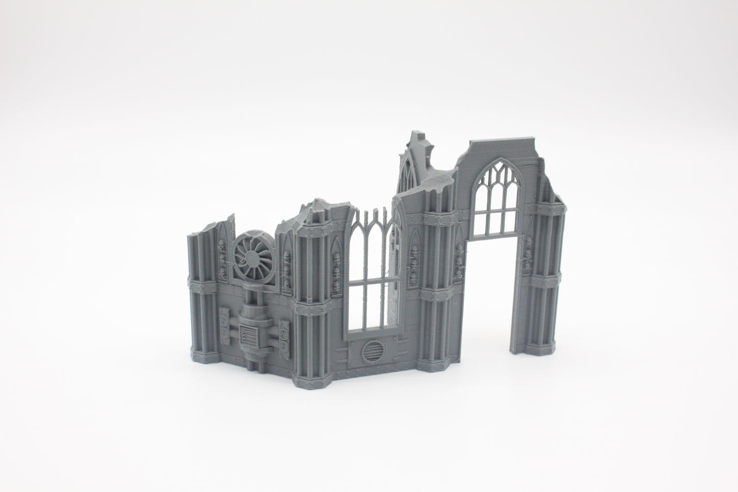 Large Gothic Ruined Building