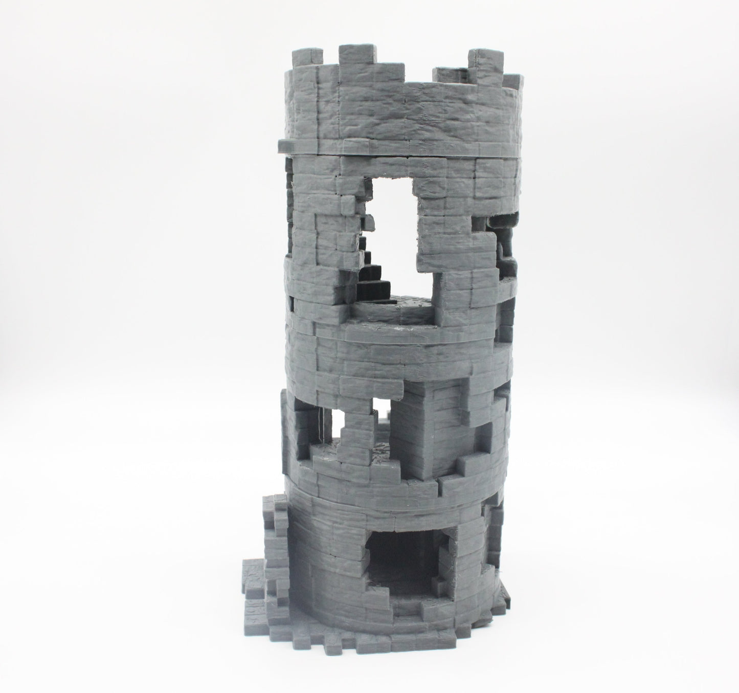 Huge Ruined Necromancer Tower Building