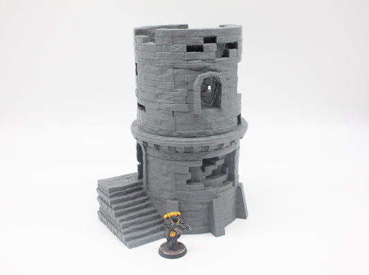 Stone Wizard Tower Building