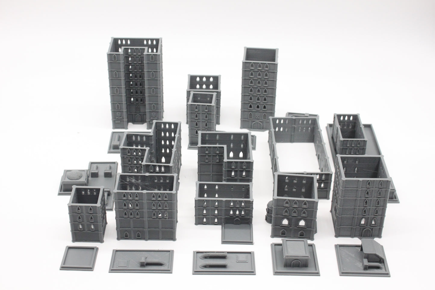 Base bundle of 10 Titanicus Scale City Buildings