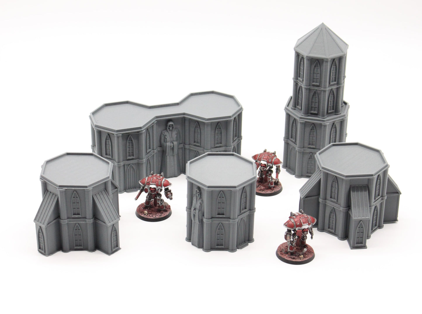 Bundle of Titanicus Scale Large Tower Buildings