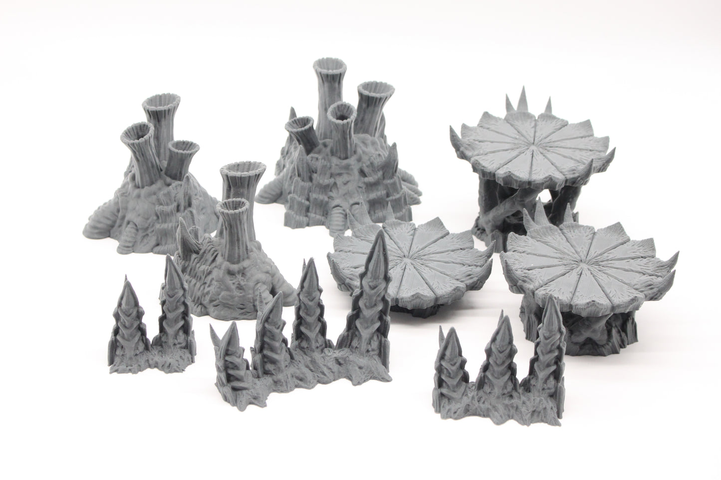Bundle of 3D Printed Corrupted Alien Hive Terrain