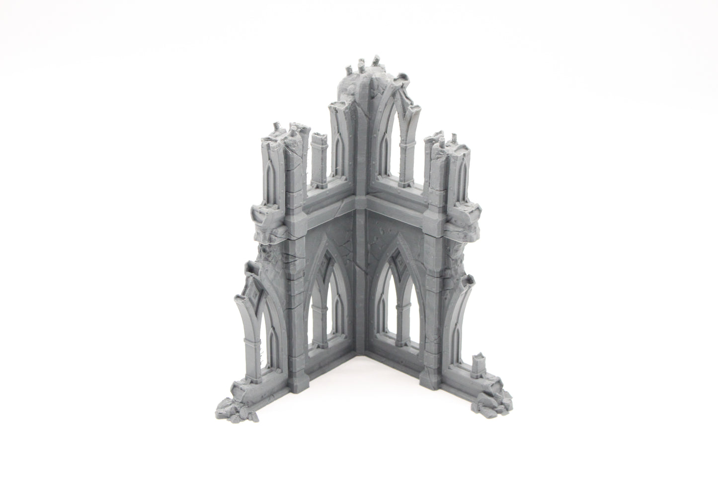 Bundle 2 of 3D Printed V2 Gothic Ruined Buildings